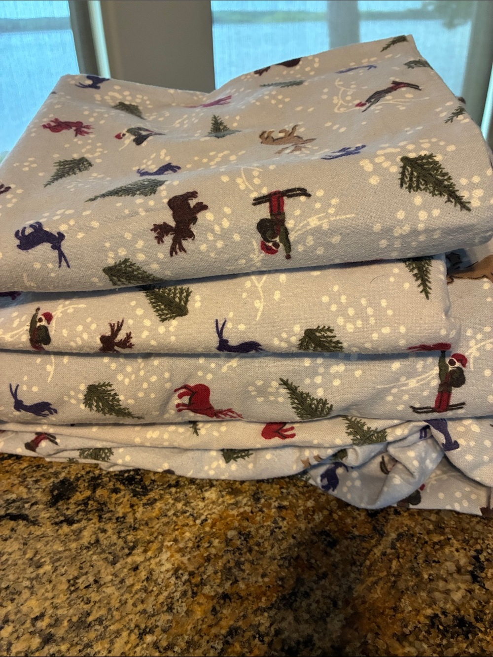 L.L. Bean Flannel twin sheet set. - Picture 2 of 2